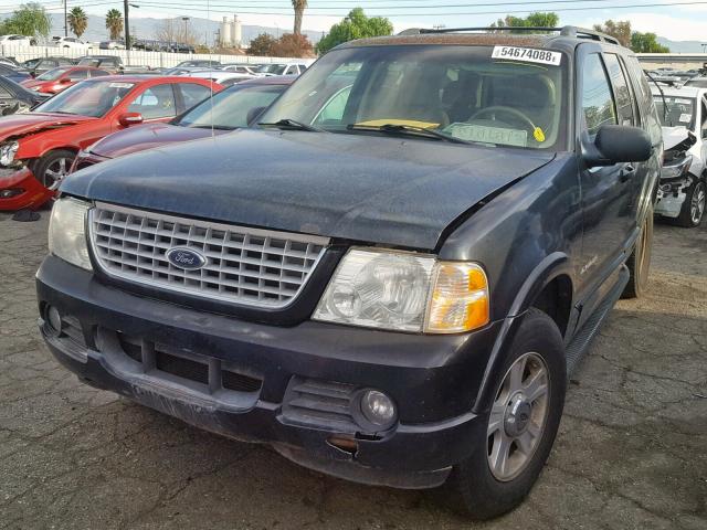 1FMDU75W52UC30622 - 2002 FORD EXPLORER L BLACK photo 2