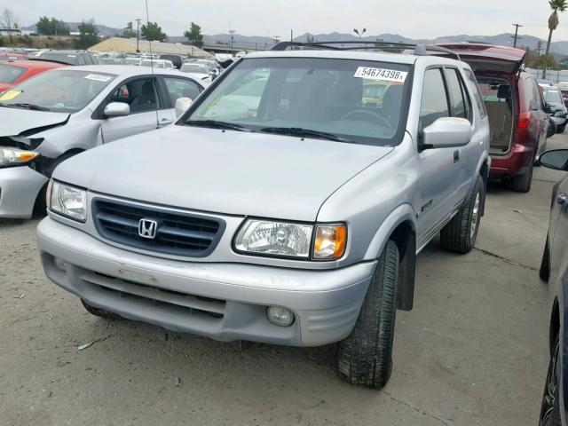 4S6CK58WX24400157 - 2002 HONDA PASSPORT E SILVER photo 2