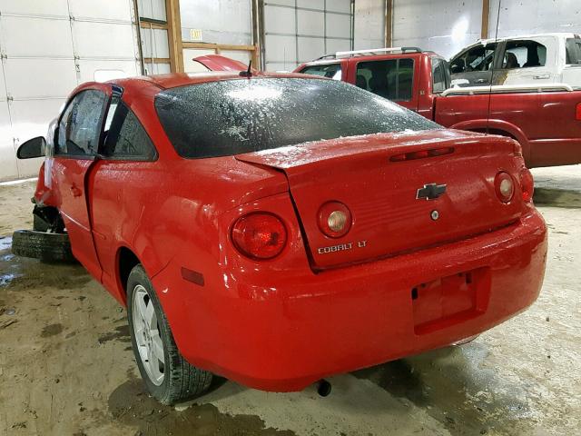 1G1AF1F53A7134708 - 2010 CHEVROLET COBALT 2LT RED photo 3