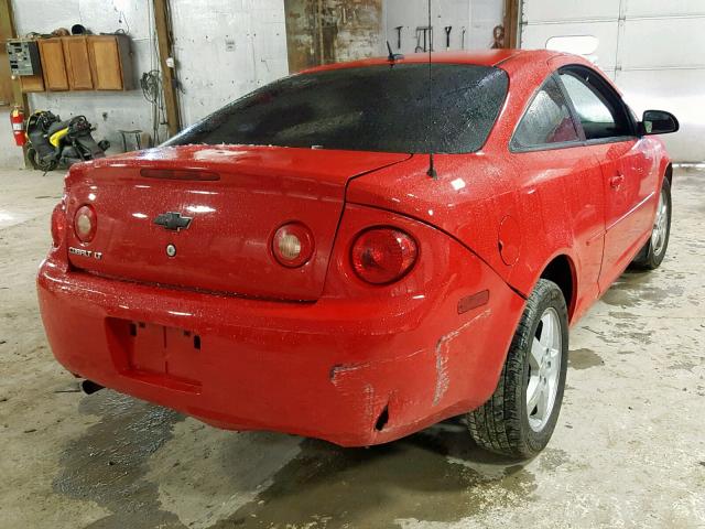 1G1AF1F53A7134708 - 2010 CHEVROLET COBALT 2LT RED photo 4