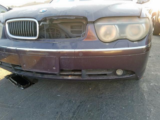 WBAGN63422DR03745 - 2002 BMW 745 LI PURPLE photo 9