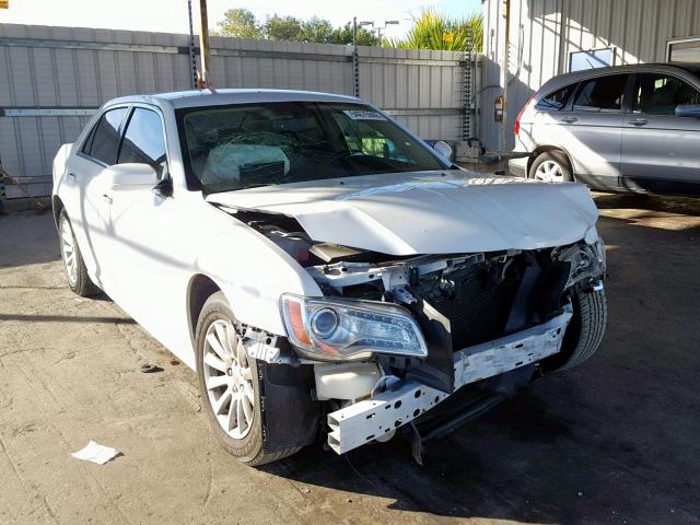 2C3CCAAG1DH513284 - 2013 CHRYSLER 300 WHITE photo 1