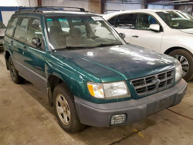 JF1SF635XXH709411 - 1999 SUBARU FORESTER L GREEN photo 1