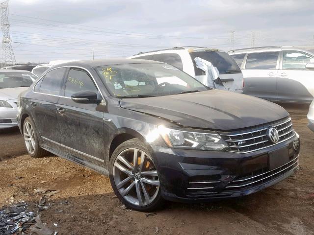 1VWDT7A33HC040882 - 2017 VOLKSWAGEN PASSAT R-L BLACK photo 1