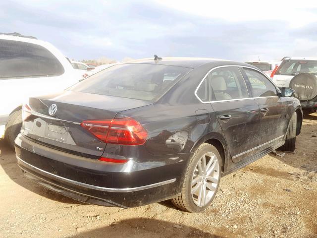 1VWDT7A33HC040882 - 2017 VOLKSWAGEN PASSAT R-L BLACK photo 4