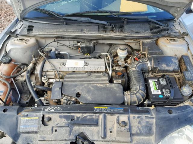 1G1JH12T627153382 - 2002 CHEVROLET CAVALIER Z SILVER photo 7