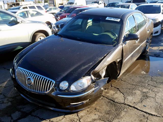 2G4WD582681194157 - 2008 BUICK LACROSSE C BROWN photo 2