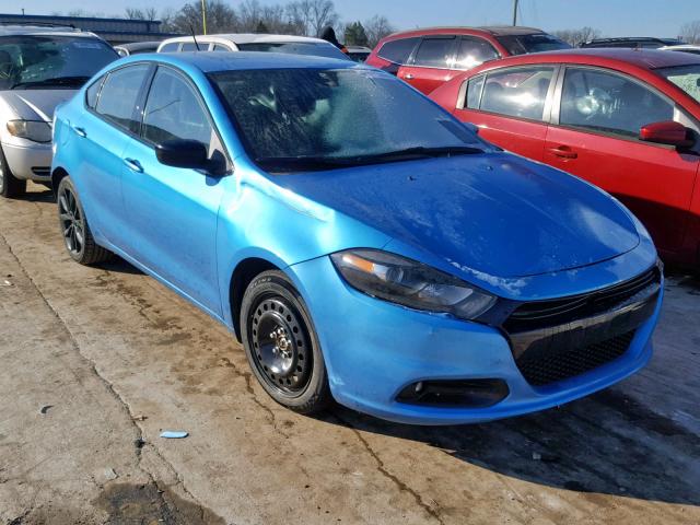 1C3CDFFA3GD819127 - 2016 DODGE DART SXT S BLUE photo 1