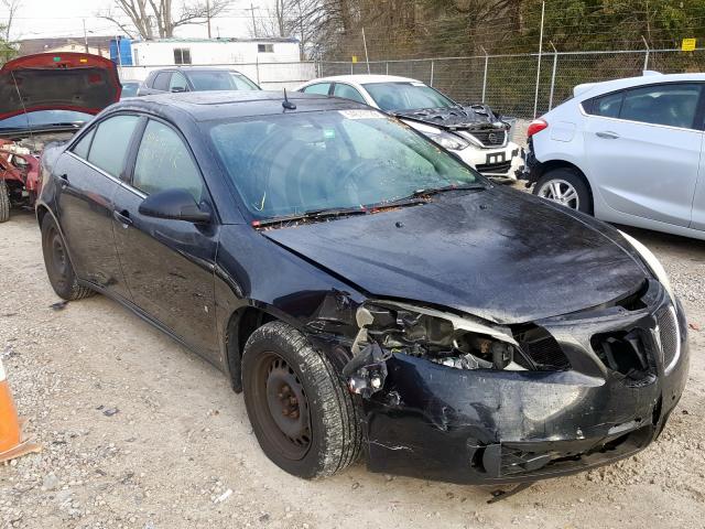 1G2ZF57B584220432 - 2008 PONTIAC G6 VALUE L BLACK photo 1