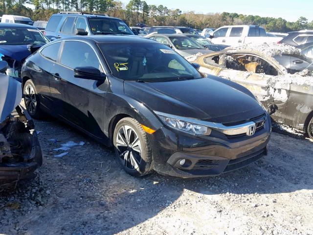 2HGFC3B72HH359355 - 2017 HONDA CIVIC EXL BLACK photo 2