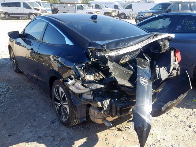 2HGFC3B72HH359355 - 2017 HONDA CIVIC EXL BLACK photo 3