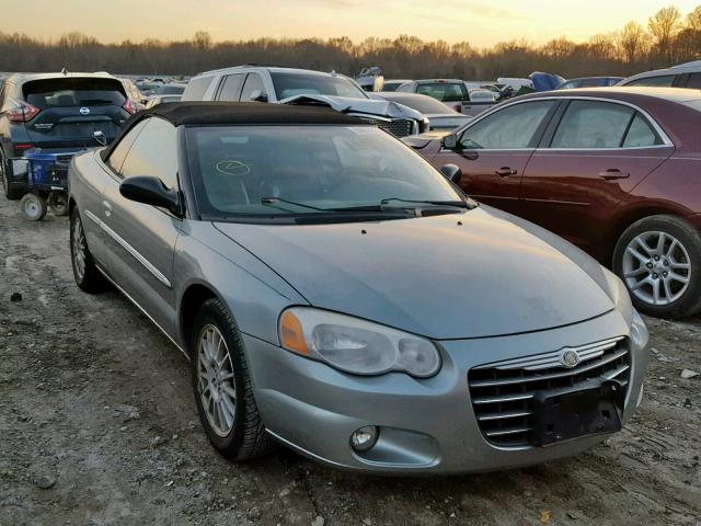 1C3EL55R36N215874 - 2006 CHRYSLER SEBRING TO SILVER photo 1