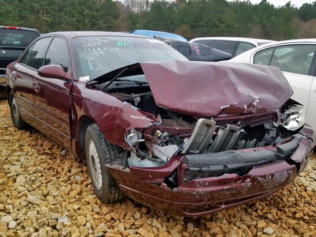 2G4WB55K121181396 - 2002 BUICK REGAL LS 勃艮第红 照片 1