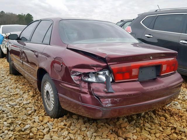 2G4WB55K121181396 - 2002 BUICK REGAL LS 勃艮第红 照片 3