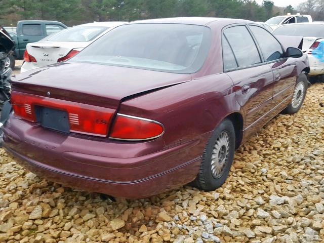 2G4WB55K121181396 - 2002 BUICK REGAL LS 勃艮第红 照片 4