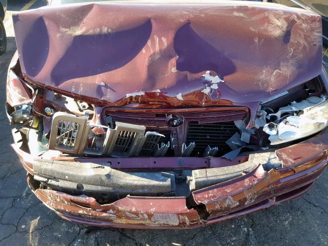 2G4WB55K121181396 - 2002 BUICK REGAL LS 勃艮第红 照片 7