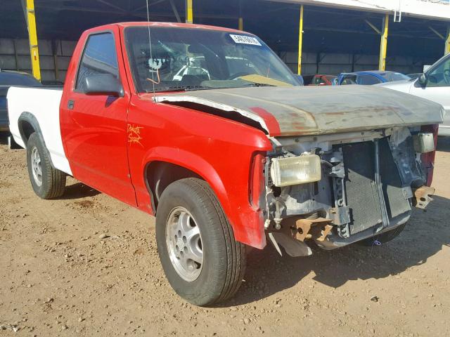 1B7FL26G2SW903042 - 1995 DODGE DAKOTA TWO TONE photo 1