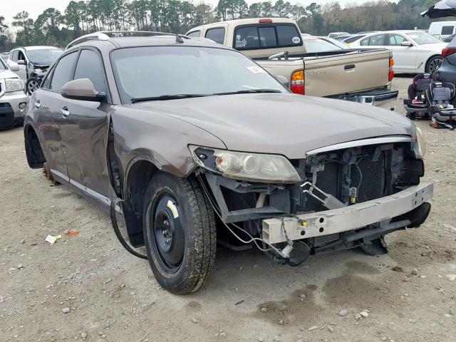 JNRAS08UX6X104307 - 2006 INFINITI FX35 BROWN photo 1