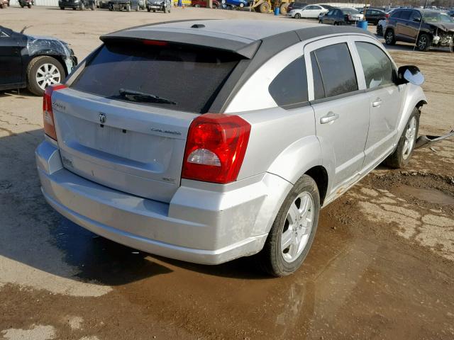 1B3HB48A19D199939 - 2009 DODGE CALIBER SX SILVER photo 4