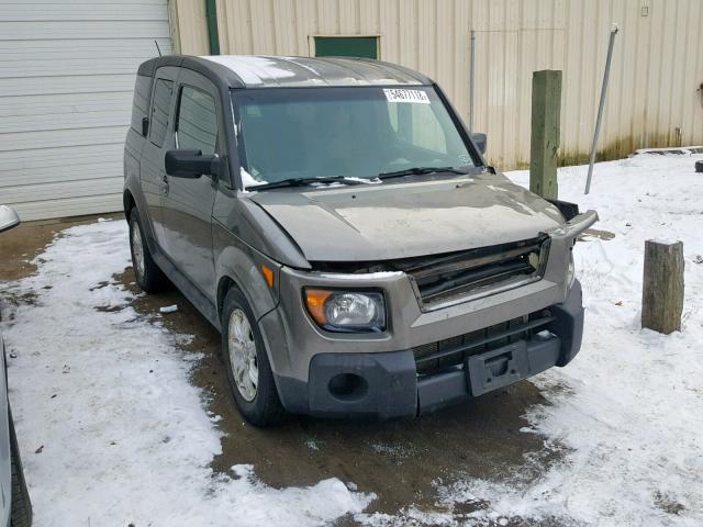 5J6YH28717L005235 - 2007 HONDA ELEMENT EX GRAY photo 1