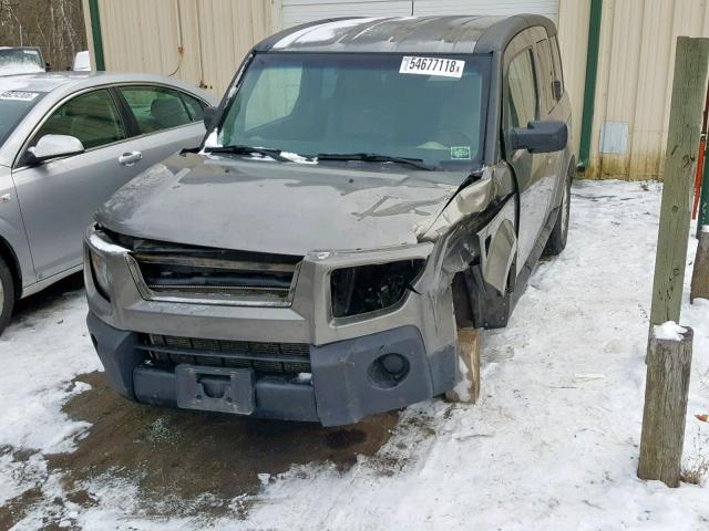 5J6YH28717L005235 - 2007 HONDA ELEMENT EX GRAY photo 9