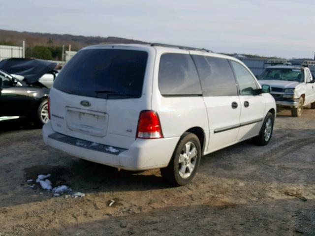 2FMZA51664BA96964 - 2004 FORD FREESTAR S WHITE photo 4