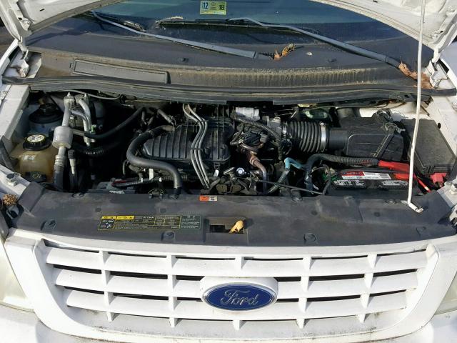 2FMZA51664BA96964 - 2004 FORD FREESTAR S WHITE photo 7