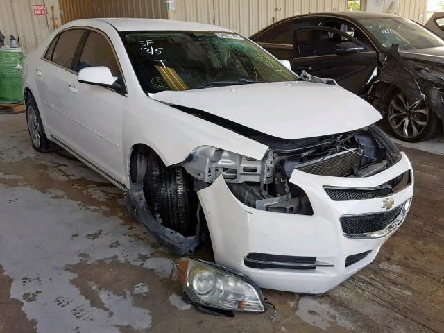 1G1ZB5EB4AF229006 - 2010 CHEVROLET MALIBU LS WHITE photo 1
