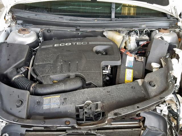 1G1ZB5EB4AF229006 - 2010 CHEVROLET MALIBU LS WHITE photo 7