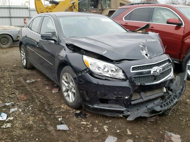 1G11C5SA9DF136931 - 2013 CHEVROLET MALIBU 1LT BLACK photo 1