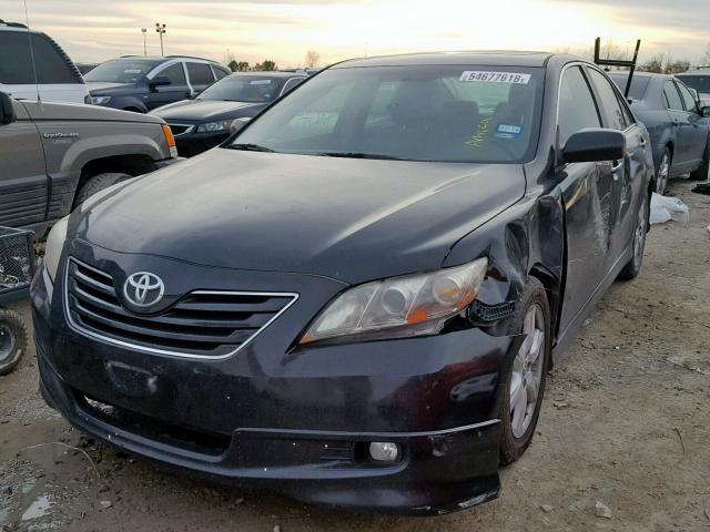 4T1BE46K07U065178 - 2007 TOYOTA CAMRY NEW BLACK photo 2