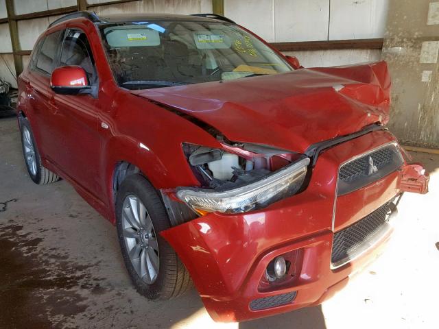 JA4AP4AU2BZ012880 - 2011 MITSUBISHI OUTLANDER RED photo 1