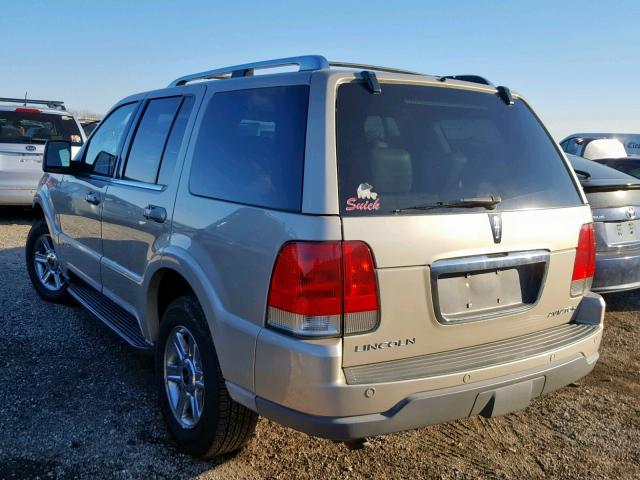 5LMEU88H85ZJ02905 - 2005 LINCOLN AVIATOR 米色 照片 3