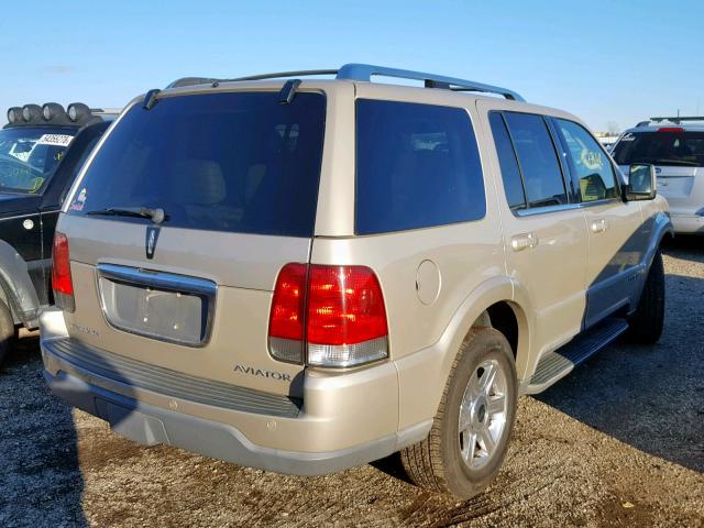 5LMEU88H85ZJ02905 - 2005 LINCOLN AVIATOR 米色 照片 4