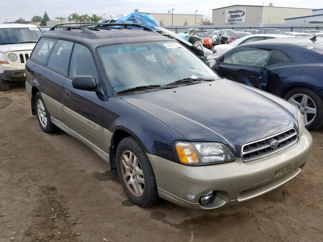 4S3BH6754Y7669767 - 2000 SUBARU LEGACY OUT TWO TONE photo 1