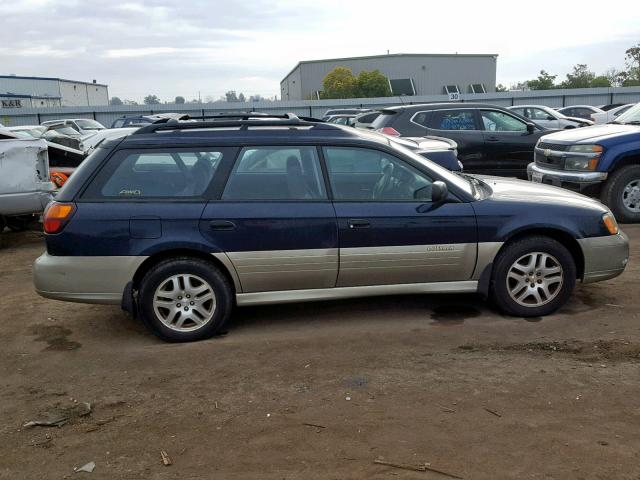 4S3BH6754Y7669767 - 2000 SUBARU LEGACY OUT TWO TONE photo 9