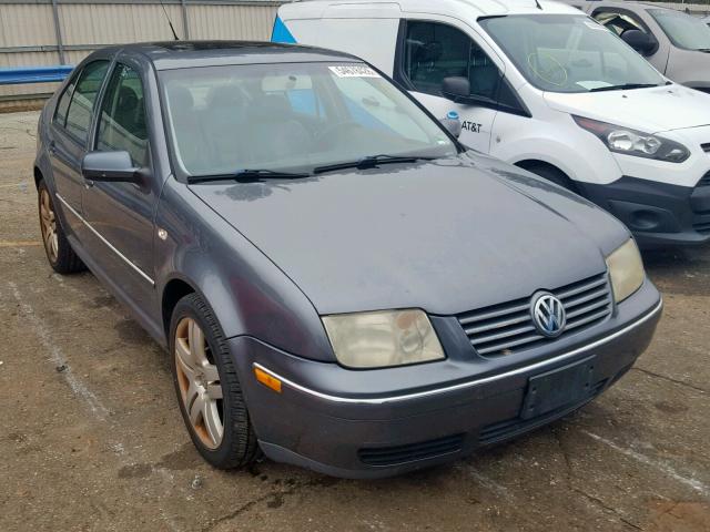 3VWSE69M34M111015 - 2004 VOLKSWAGEN JETTA GLS GRAY photo 1