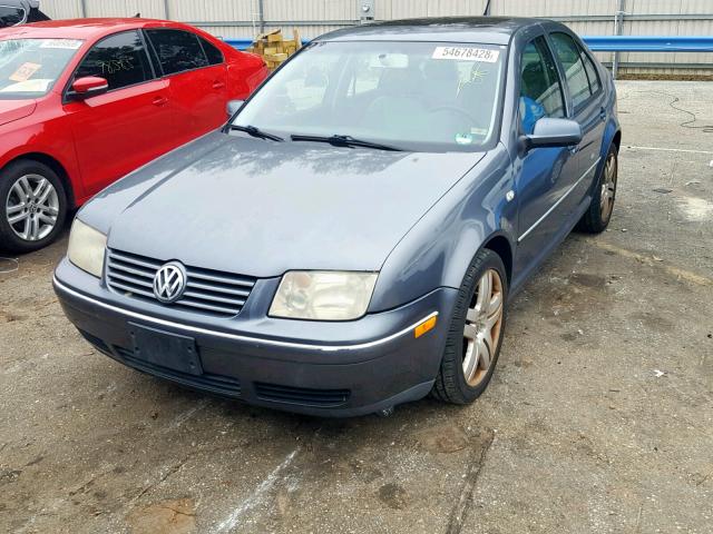 3VWSE69M34M111015 - 2004 VOLKSWAGEN JETTA GLS GRAY photo 2