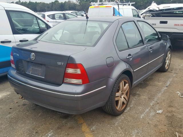 3VWSE69M34M111015 - 2004 VOLKSWAGEN JETTA GLS GRAY photo 4