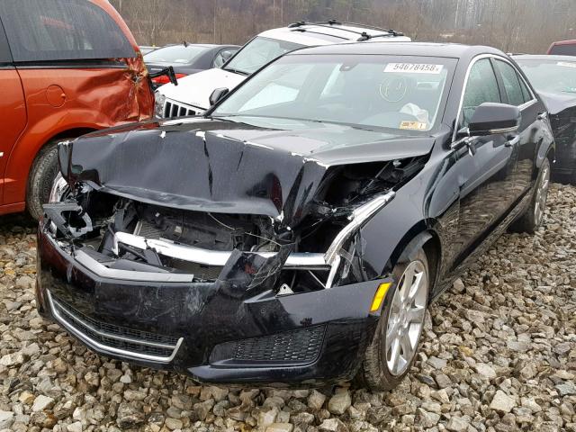 1G6AH5R38D0136683 - 2013 CADILLAC ATS LUXURY BLACK photo 2