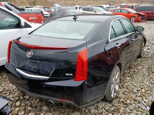 1G6AH5R38D0136683 - 2013 CADILLAC ATS LUXURY BLACK photo 4