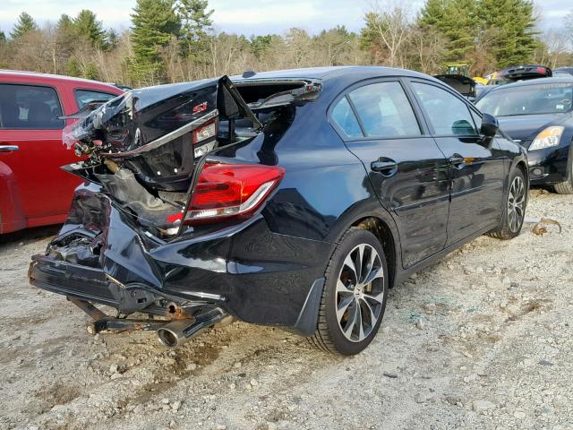 2HGFB6E56DH710809 - 2013 HONDA CIVIC SI BLACK photo 4