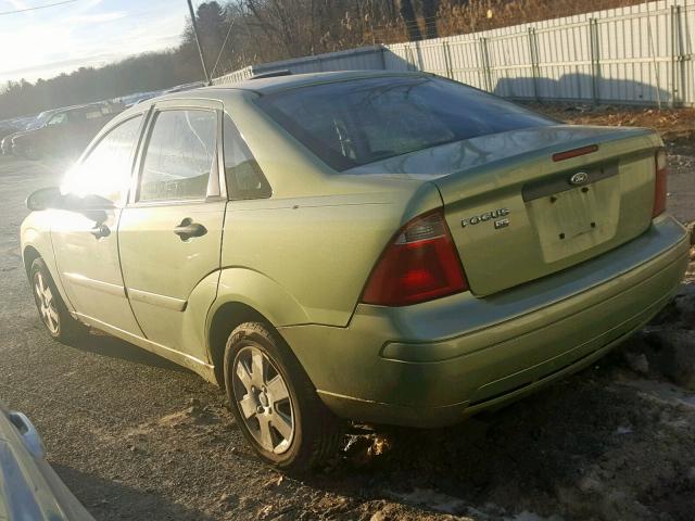 1FAHP34N87W160338 - 2007 FORD FOCUS ZX4 GREEN photo 9