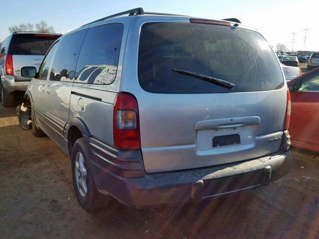 1GMDX03E32D282839 - 2002 PONTIAC MONTANA SILVER photo 3