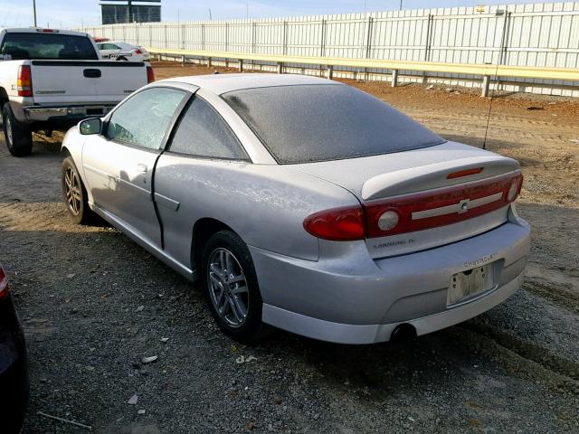 1G1JH12F637161302 - 2003 CHEVROLET CAVALIER L SILVER photo 3