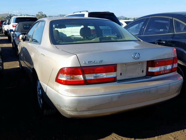 JT8BF28G5Y5077559 - 2000 LEXUS ES 300 GOLD photo 3