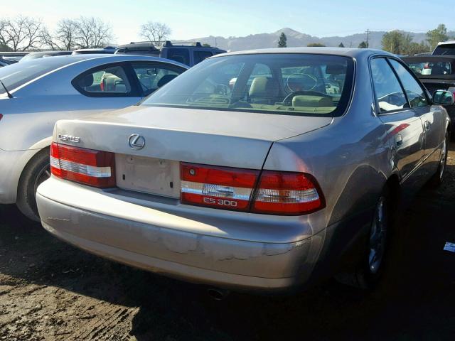 JT8BF28G5Y5077559 - 2000 LEXUS ES 300 GOLD photo 4