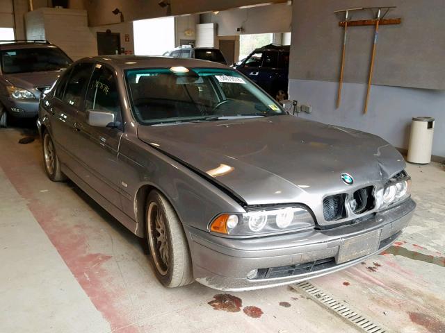 WBADT53422CE93248 - 2002 BMW 530 I GRAY photo 1