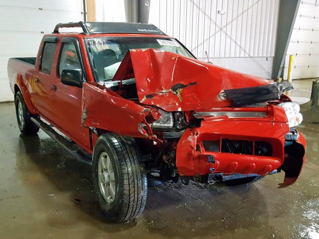 1N6MD29Y03C467798 - 2003 NISSAN FRONTIER C RED photo 1