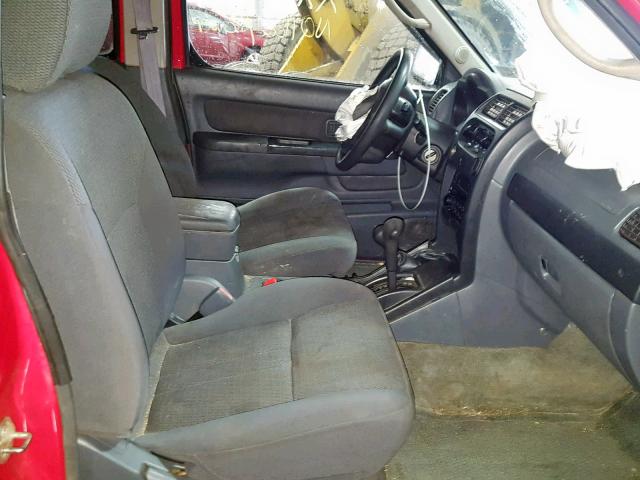 1N6MD29Y03C467798 - 2003 NISSAN FRONTIER C RED photo 5